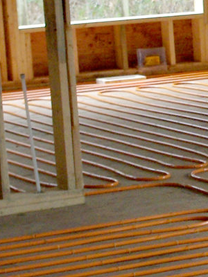 radiant floor heat