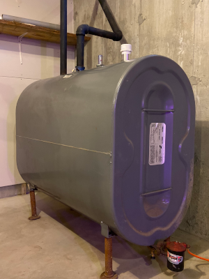 275 gallon heating oil tank