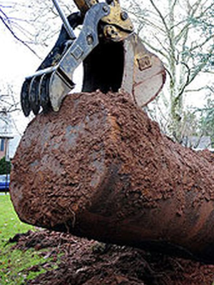 removing buried oil tank