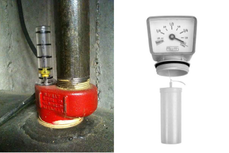 Reading an Oil Tank Gauge